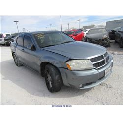 2010 - DODGE AVENGER//BONDED TITLE
