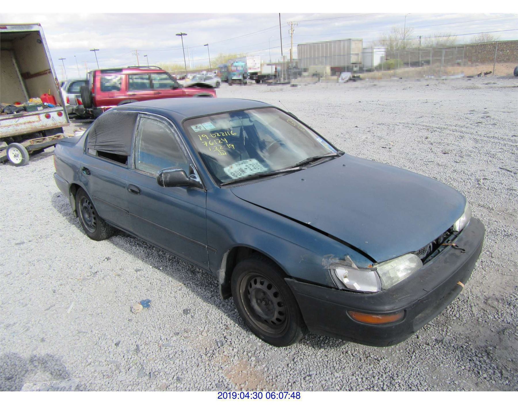 Corolla 1993 двигатель