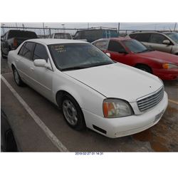 2001 - CADILLAC DEVILLE