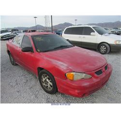 2004 - PONTIAC GRAND AM// REBUILT SALVAGE