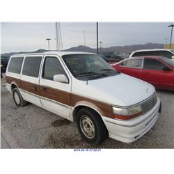 1992 - CHRYSLER TOWN AND COUNTRY