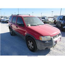2002 - FORD ESCAPE