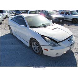 2001 - TOYOTA CELICA//REBUILT SALVAGE