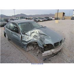 2003 - BMW 325I//BONDED TITLE