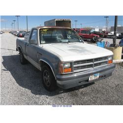1987 - DODGE DAKOTA