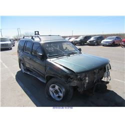 2001 - NISSAN XTERRA