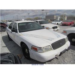 2001 - FORD CROWN VICTORIA