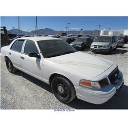 2011 - FORD CROWN VICTORIA