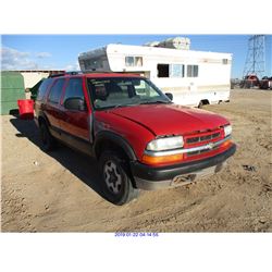 2002 - CHEVROLET BLAZER