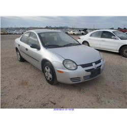 2003 - DODGE NEON