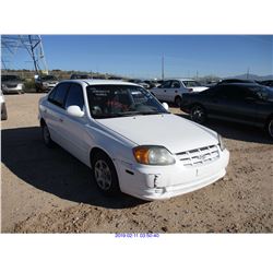 2004 - HYUNDAI ACCENT//RESTORED SALVAGE