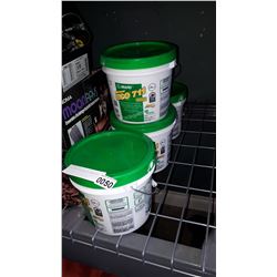 FOUR PAILS OF ECO 711ADHESIVE