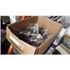Image 1 : BOX OF VINTAGE LETTER RUBBER STAMPS