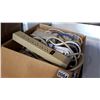 Image 1 : BOX OF POWER BARS AND EXTENSION CORDS