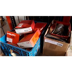 2 BOXES HILTI FASTENERS