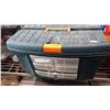 Image 1 : GREEN TOOL BOX WITH CONTENTS
