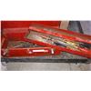 Image 2 : RED MASTERCRAFT TOOL BOX WITH CONTENTS