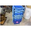 Image 2 : 7 STACKING TOTES W/ LIDS