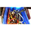 Image 2 : BIN OF SCREW HOOKS AND HANGER