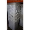 Image 2 : LOT OF PLASTIC BUCKETS