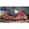 Image 1 : HAND MADE BLANKET AND AIR MATTRESS