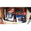 Image 1 : BOX OF BOARD GAMES AND POPCORN MAKER