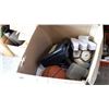 Image 3 : LARGE LOT OF KITCHEN WARES, BLINDS, SUITCASE AND MISC, ITEMS