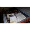 Image 1 : CLEAR TOTE OF CARD MAKING SUPPLIES