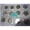 Image 2 : 12 DIFFERENT CANADIAN VINTAGE COINS 1970 TO 1986