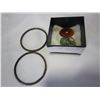 Image 2 : 2 CLOISONNE BANGLES AND STONES