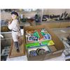 Image 2 : BASEBALL SCRAPBOOK AND FIGURE AND BELT BUCKLES