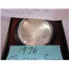Image 2 : 1976 MONTREAL SUMMER OLYMPICS GAMES $5 DIVING COIN, .925 SILVER .72 OZ TROY