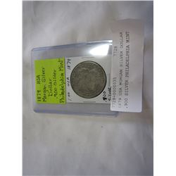 1879 USA MORGAN SILVER DOLLAR .900 SILVER PHILADELPHIA MINT