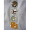 Image 1 : 3 MEDALLIONS, POPE X2 AND TEMPLAR CROSS