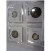 Image 2 : 1918 CANDIAN COIN SET, 50 CENT, 25 CENT, 10 CENT, AND 5 CENT .925 SILVER AND PENNY