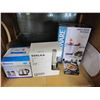 Image 1 : FARBERWARE SINGLE SERVE BLENDER, ELECTRIC KETTER, IKEA CHAMPAGNE GLASS, ETC