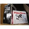 Image 1 : ELECTRONIC PIANO GLOVES AND PANASONIC HOME PHONE SYSTEM
