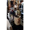 Image 2 : HAND PAINTED WINE BOTTLE CASE AND 30" BACARDI ADVERT
