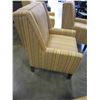 Image 2 : STRIPED STYLUS ACCENT CHAIR