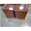 Image 1 : PAIR OF 2 DRAWER MARTINSVILL NIGHTSTANDS