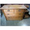 Image 2 : ANTIQUE OAK FOUR DRAWER CHEST