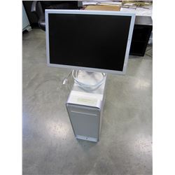 APPLE POWER MAC G5 MODEL A1047 COMPUTER AND MONITOR