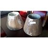 Image 1 : LOT OF 2 GOLD LAMPSHADES