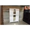 Image 1 : MODERN WHITE WARDROBE W/ MIRROR