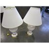 Image 1 : PAIR OF CERAMIC TABLE LAMPS
