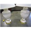 Image 2 : PAIR OF CERAMIC TABLE LAMPS