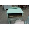 Image 3 : GREEN CHILDRENS DESK W/ CHAIR