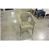 Image 1 : WICKER CHAIR