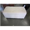 Image 2 : UPOLSTERED STORAGE OTTOMAN