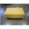 Image 1 : YELLOW STYLUS OTTOMAN